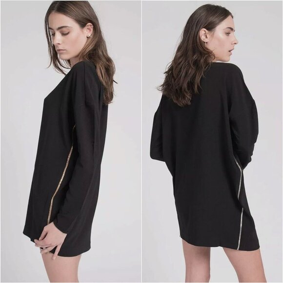 One Teaspoon Dresses & Skirts - One Teaspoon Dress Alchemy Chain Black Long Sleeve Mini